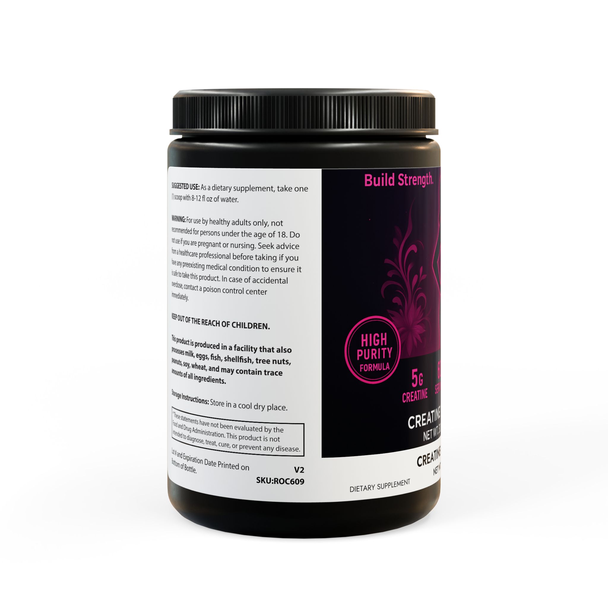 Women’s Creatine Monohydrate – 300g | Strength + Muscle Recovery - Image 2