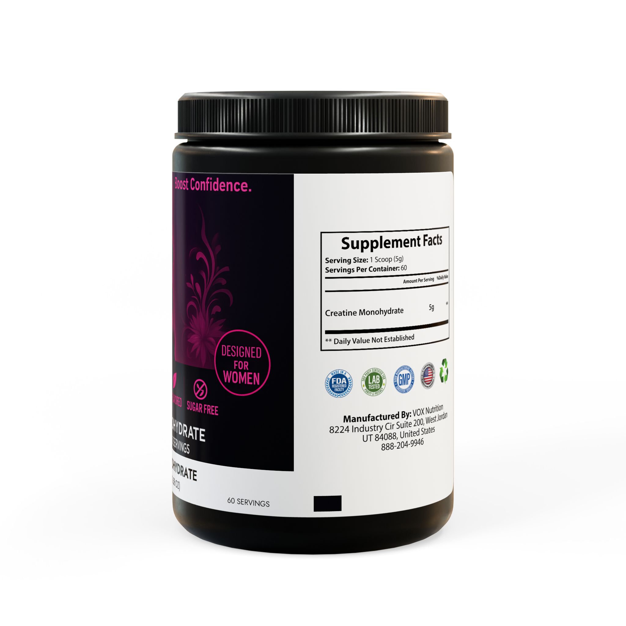 Women’s Creatine Monohydrate – 300g | Strength + Muscle Recovery - Image 3